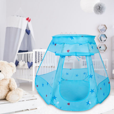 Kids Pop-Up Castle Play Tent for Indoor and Outdoor Use