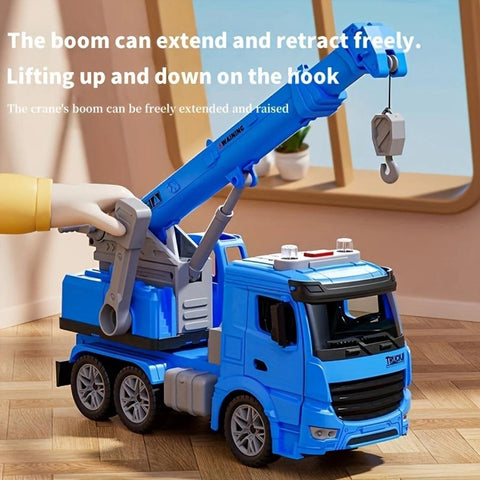 Kids' Construction Crane Toy With Light and Sound