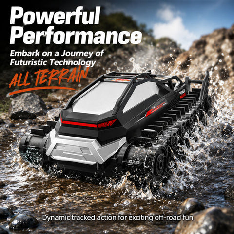 Amphibious Tracked Tank Remote Control Off-Road Toy Car