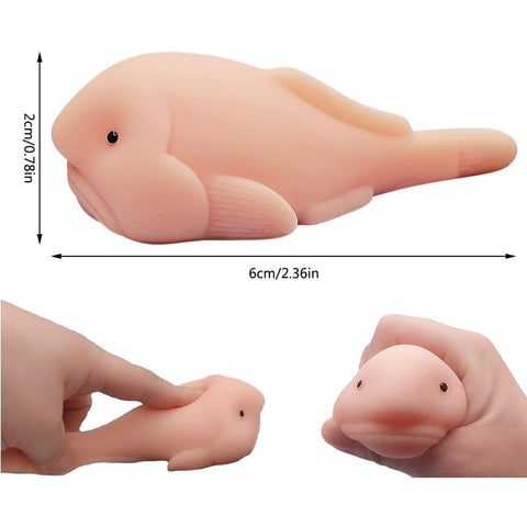 Cute Blobfish Sensory Squeeze Toy for Stress Relief