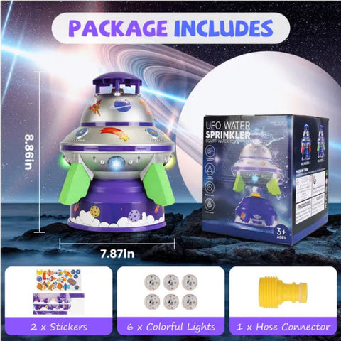 UFO Fountain Outdoor Summer Rocket Toy