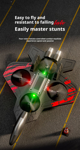 Dual-Battery Remote Control Foam Airplane