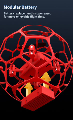 K26 Football Drone Helicopter with Dual Battery