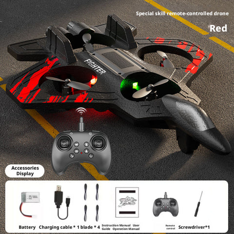 Dual-Battery Remote Control Foam Airplane