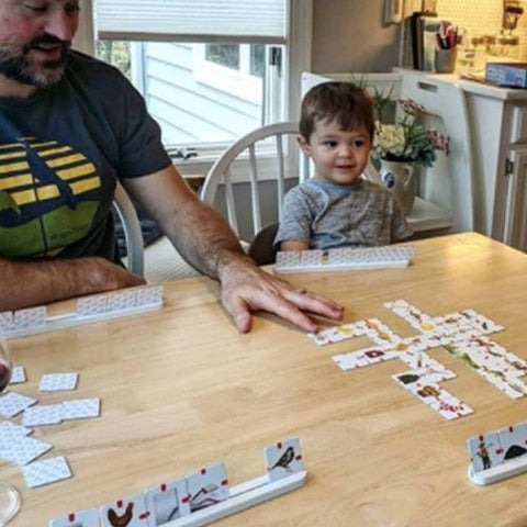 Educational Picture Connection Puzzle Game Set for Kids
