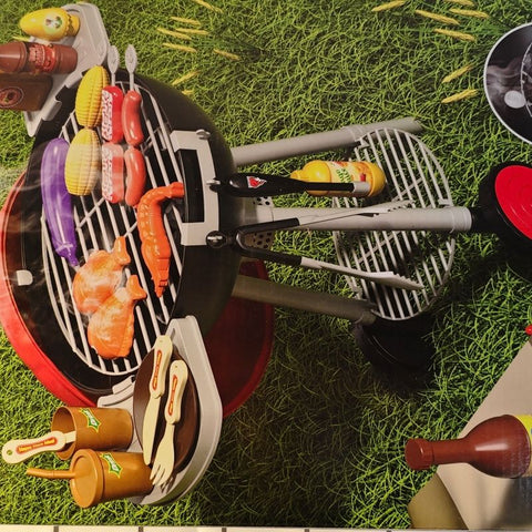 Smoking Barbecue Grill Toy Set