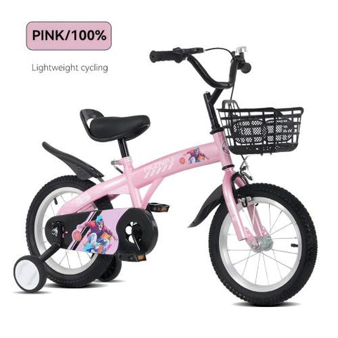 16-Inch Sporty Kids' Bicycle with Training Wheels