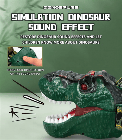Dinosaur Headlight with Light and Music Effects