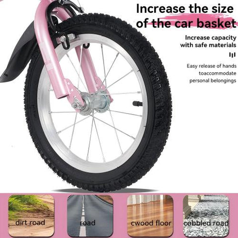 16-Inch Sporty Kids' Bicycle with Training Wheels