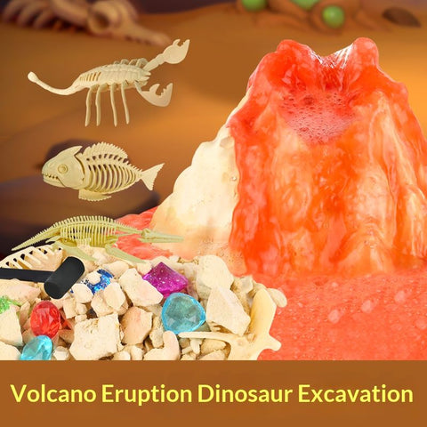 Interactive Volcanic Dinosaur Action Toy Figure