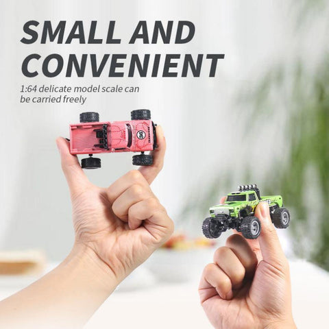 1/64 Mini RC Off-Road Buggy With Detachable Trailer Box
