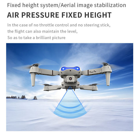 E99Pro Dual Camera Quadcopter Drone with Dual Battery