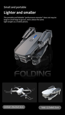 E88Pro Dual Camera Drone with Dual Battery