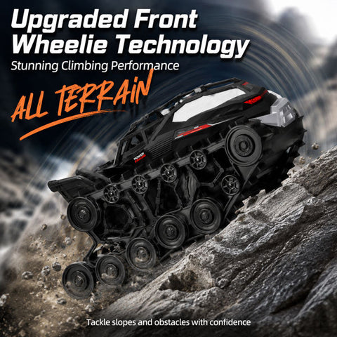 Amphibious Tracked Tank Remote Control Off-Road Toy Car