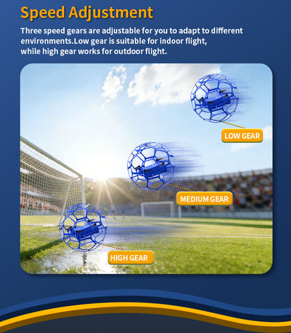K26 Football Drone Helicopter with Dual Battery