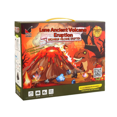 Interactive Volcanic Dinosaur Action Toy Figure