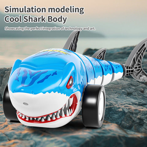 Remote Control Shark Toy with Rechargeable Battery