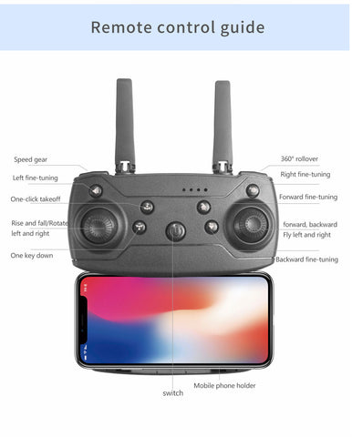 E88Pro Dual Camera Drone with Dual Battery