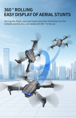 E99Pro Screen Control Drone with Dual Battery