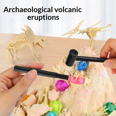 Interactive Volcanic Dinosaur Action Toy Figure
