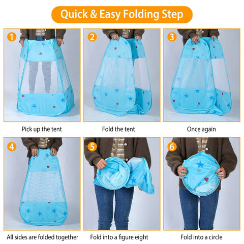 Kids Pop-Up Castle Play Tent for Indoor and Outdoor Use