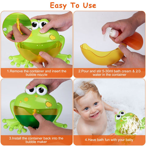 Musical Bubble Bath Maker Toy for Toddlers
