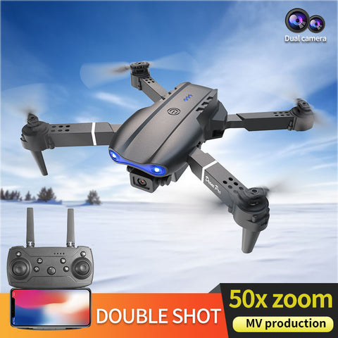E99Pro Dual Camera Quadcopter Drone with Dual Battery