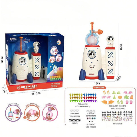 DIY Space Magic Balloon Craft Kit | Sticker Decorated Balloon Toy