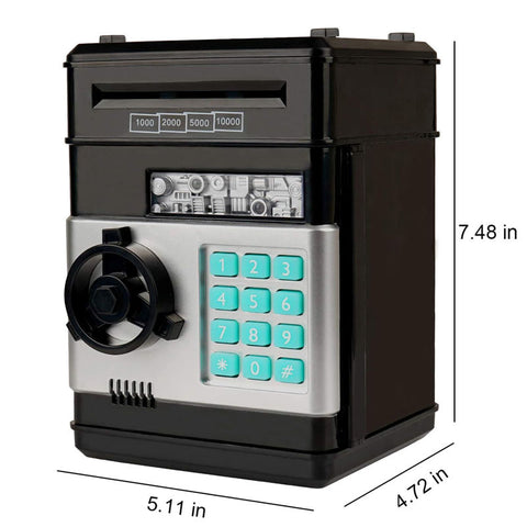 Electronic Mini ATM Password Money Bank for Kids