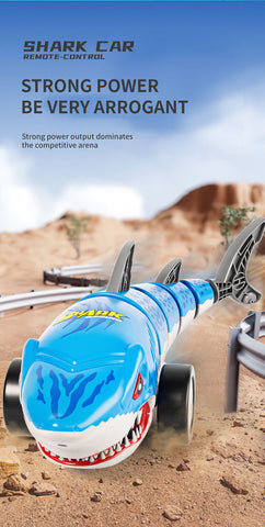 Remote Control Shark Toy with Rechargeable Battery