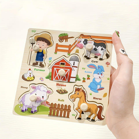 DIY Wooden 3D Assembly Puzzle Educational Kit