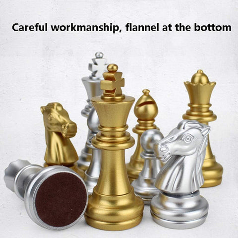 9.8-Inch Travel Folding Magnetic Chess Set