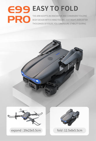 E99Pro Dual Camera Quadcopter Drone with Dual Battery