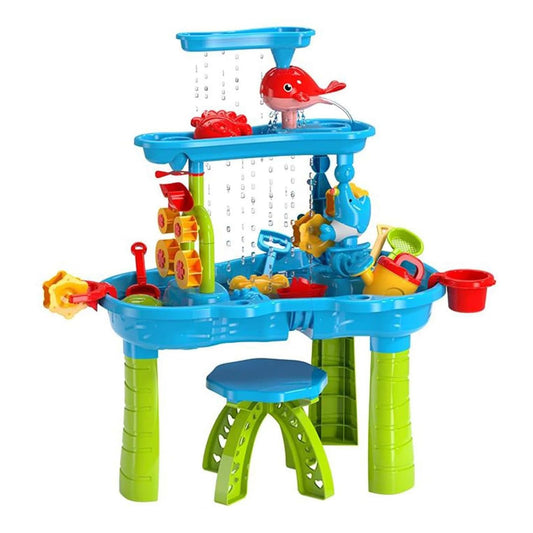 3-Tier Kids Sand and Water Activity Table Set