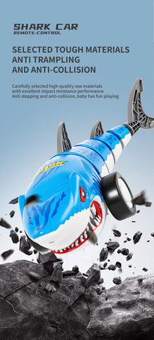 Remote Control Shark Toy with Rechargeable Battery