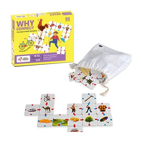 Educational Picture Connection Puzzle Game Set for Kids