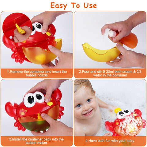 Musical Bubble Bath Maker Toy for Toddlers