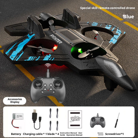 Dual-Battery Remote Control Foam Airplane