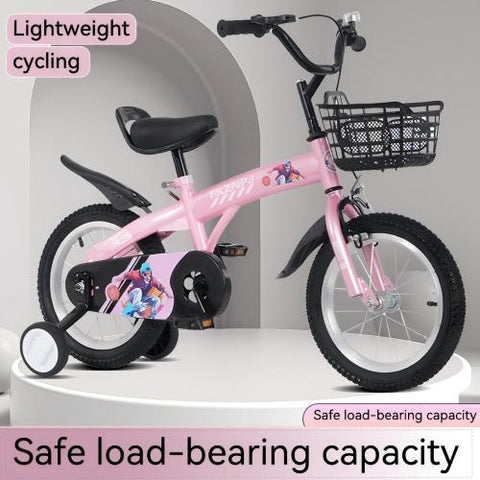 16-Inch Sporty Kids' Bicycle with Training Wheels