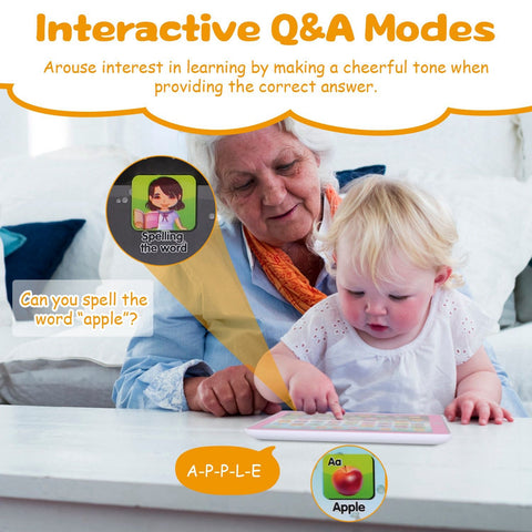 Kids Educational Learning Tablet Toy for Toddlers