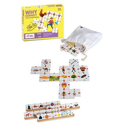 Educational Picture Connection Puzzle Game Set for Kids