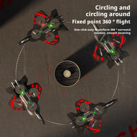 Dual-Battery Remote Control Foam Airplane