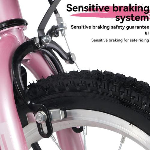 16-Inch Sporty Kids' Bicycle with Training Wheels