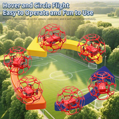 K26 Football Drone Helicopter with Dual Battery