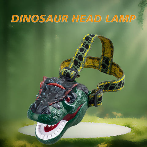 Dinosaur Headlight with Light and Music Effects