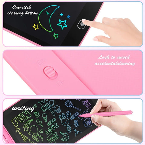 8.5-Inch Reusable Color LCD Doodle Board and Drawing Tablet