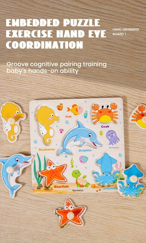 DIY Wooden 3D Assembly Puzzle Educational Kit