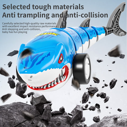 Remote Control Shark Toy with Rechargeable Battery