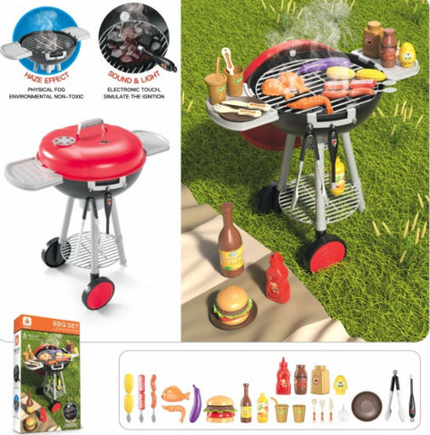 Smoking Barbecue Grill Toy Set