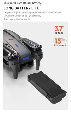 E99Pro Dual Camera Quadcopter Drone with Dual Battery